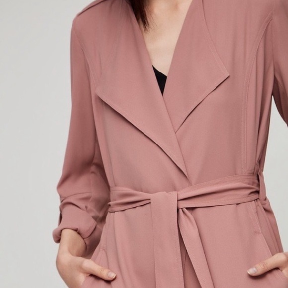 Aritzia Babaton Quincy Trench Coat - Picture 3 of 8